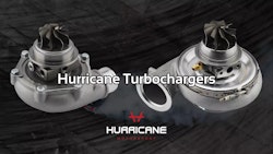 Hurricane komplett turbo 4849-550 A/R 0.72 - V-bandshus