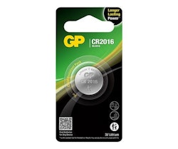 GP CR2016 Lithium Knappcellsbatteri 10-pack