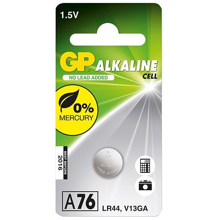 GP LR44 Knappcellsbatteri 1,5V 10-pack