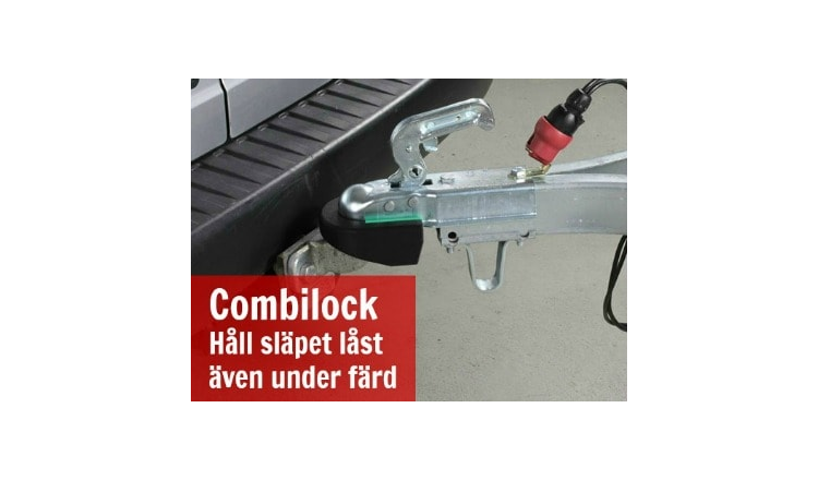 CombiLock, ssf godkänt släpvagnslås - GRÖN 60mm