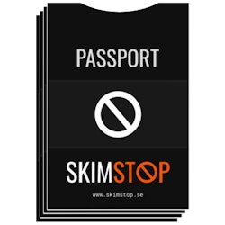 4-pack Passficka mot skimming, Skimstop