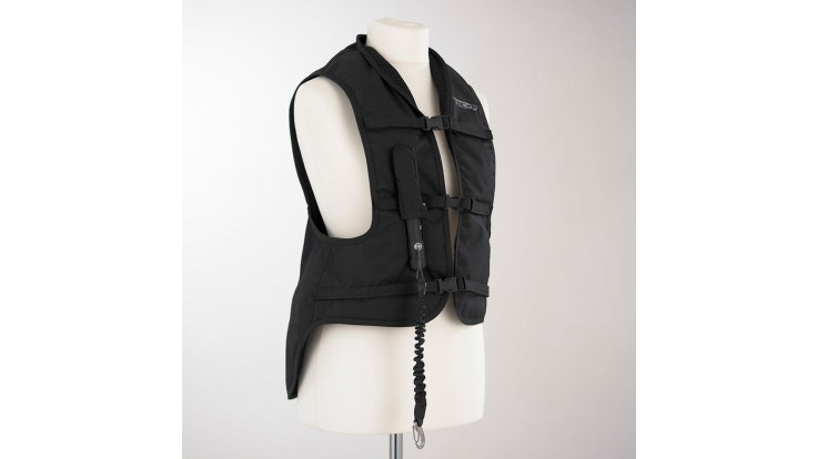 HELITE Air Jacket säkerhetsväst, ridning airbag + extra patron - Smartaskydd
