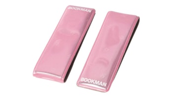 2-pack rosa reflex Clip-on magnet, Bookman