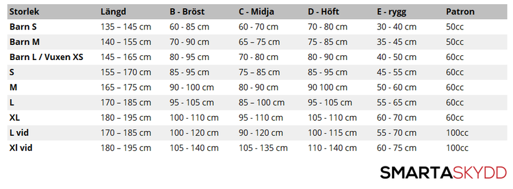 HELITE Air Jacket säkerhetsväst, ridning airbag + extra patron