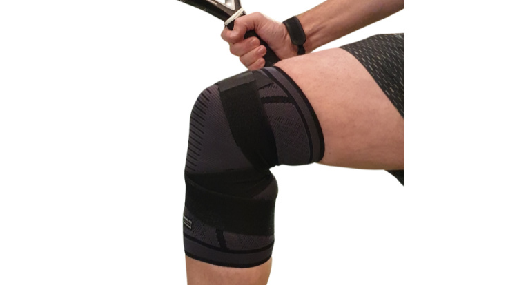 Knäskydd med kompression & justerbara remmar - Motverka & förebygg knäskador