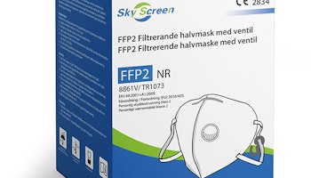 FFP2 Filtrerande halvmask med ventil 30-pack