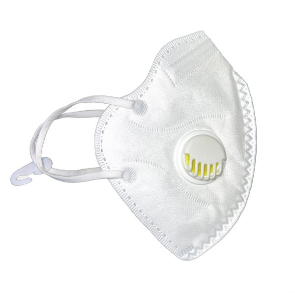 FFP2 Filtrerande halvmask med ventil 30-pack - Skyddar mot luftburna partiklar