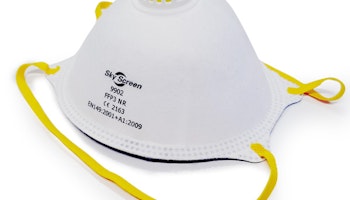 FFP3 Filtrerande halvmask med ventil i 20-pack