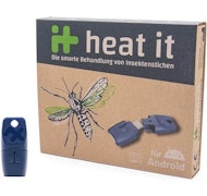 Effektiv behandling av insektsbett med Heat it - Android