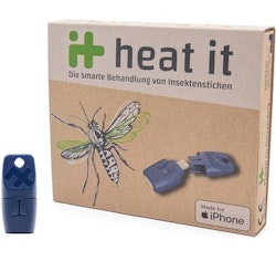 Effektiv behandling av insektsbett med Heat it - IPhone