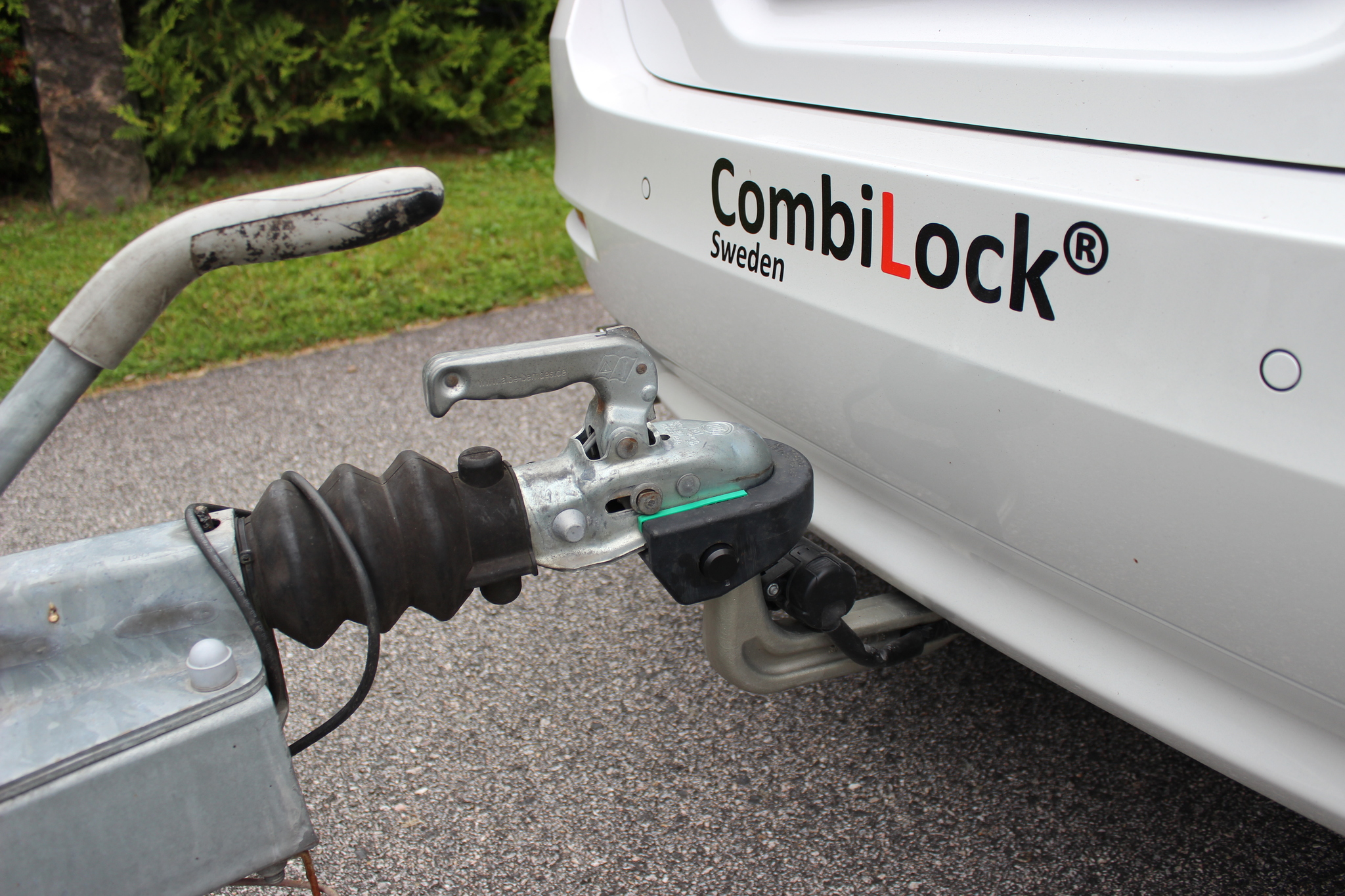 CombiLock, ssf godkänt släpvagnslås - BLÅ 66mm