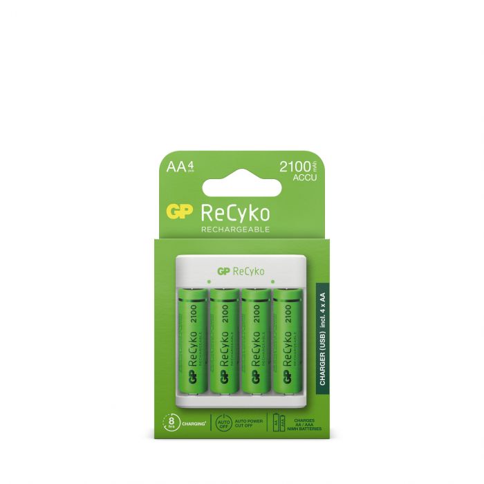 GP Batteries ReCyko Standard Batteriladdare E411