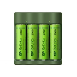 GP Batteries ReCyko Everyday Batteriladdare B421 USB