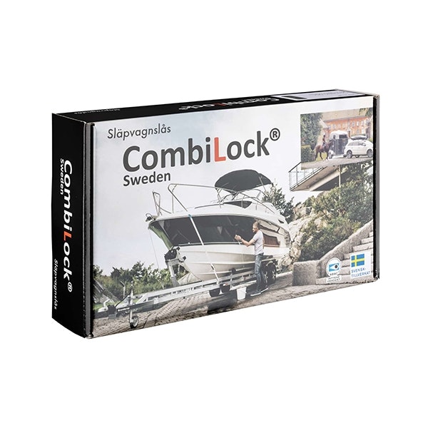CombiLock, ssf godkänt släpvagnslås - GRÖN 60mm