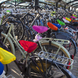 Vattenavvisande sadelskydd för cykel