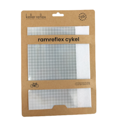 Ramreflex till cykel - Silver
