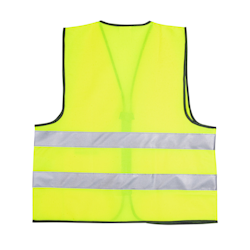 Reflexväst HI-VIS 3M med dragkedja