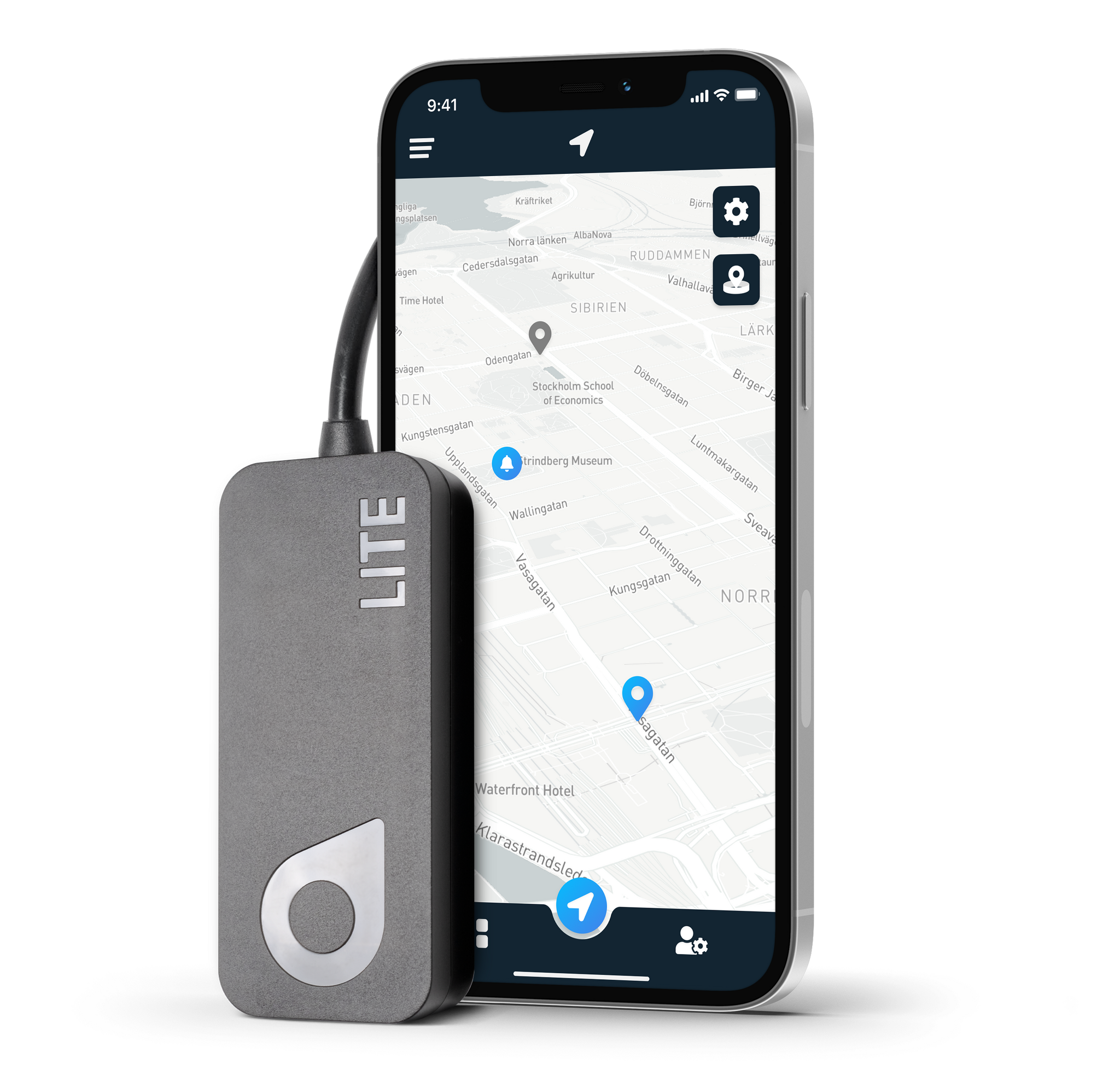 GPS-sändare Swetrack Lite (Gen2) - Godkänd av försäkringsbolag