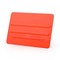 Röd mjuk skrapa 10cm