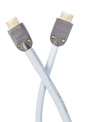 Supra HDMI kabel 4m med avtagbara kontakter UHD8K