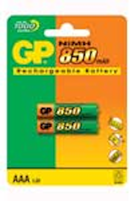 Gp Powerbank 2-pack AAA/R03 850mAh