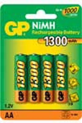 Gp Powerbank 4-pack AA/R6 1300mAh