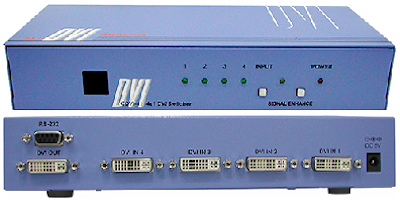 Cypress T. CDVI-41 DVI växel / switch 4:1