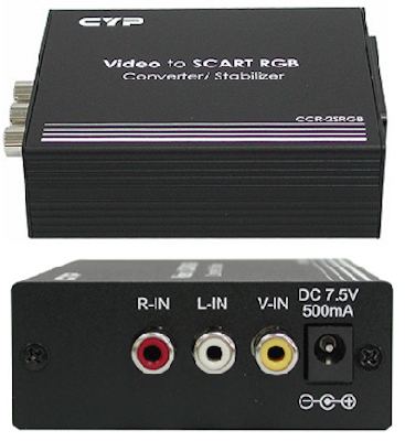 Cypress T. Video till RGB-Scart Konverterare