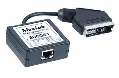 Muxlab Scart Balun Mottagare