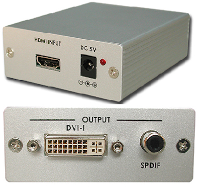 Cypress T. CP-267S HDMI till DVI-D konverter