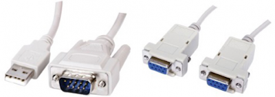 Digitaltvexperten Nollmodemkabel seriell / USB multibox