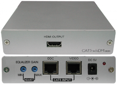 Cypress T. CA-HDMI150R HDMI över Cat5 mottagare 150m