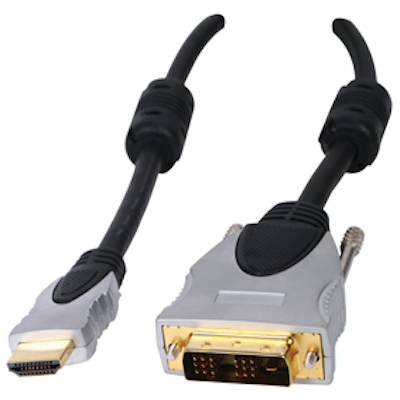 High grade HDMI-DVI PRO CABLE 1,5m