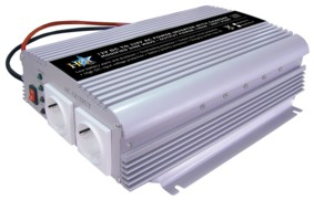 Inverter 12-230 Volt 1000 Watt mod. våg laddare