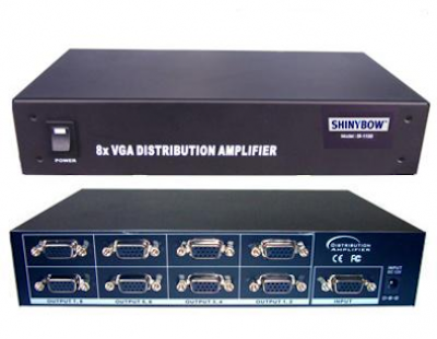 Shinybow SB-1108 VGA Splitter 1 in 8 ut