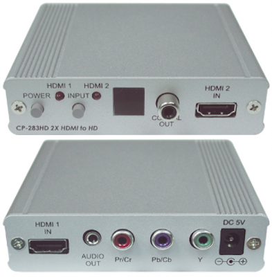 CYP/// CP-283HD 2X HDMI till komponent ( YPbPr )