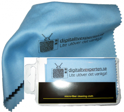 Digitaltvexperten Putsduk för rengöring av optik