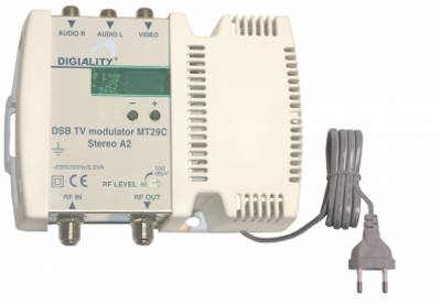 Digiality Terra MT29C RF-Modulator UHF / VHF Stereo