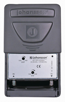 Johansson Antennförstärkare UHF / VHF kombi