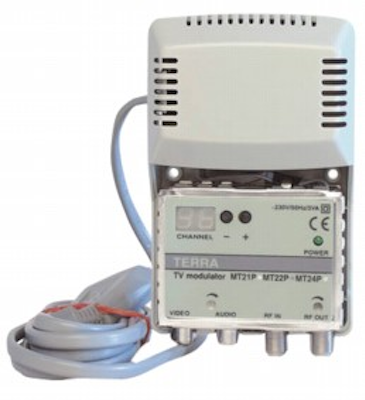 Digiality / Terra MT22P RF-Modulator VHF Mono