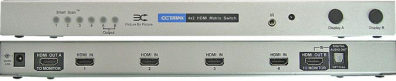 HDMI42MX-V1.3 HDMI Matrix Switch / Växel 4:2