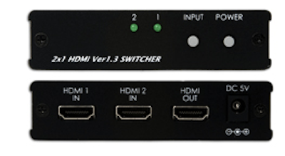 CYP/// HDMI switch / växel  2In, 1ut, v1.3