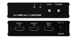 HDMI switch / växel  2In, 1ut, v1.3