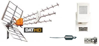 DAT-HD 45 16db Förstärkningspaket 220V LTE