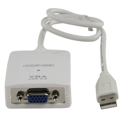 König USB 2.0 Till VGA GRAFIK ADAPTER