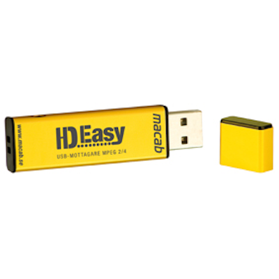 Macab HD-Easy USB-mottagare för mpeg4 HDTV