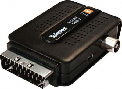 Televés DTR-711701 Scartmottagare med USB