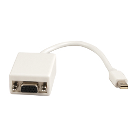 Adapter Displayport-mini till VGA-hona