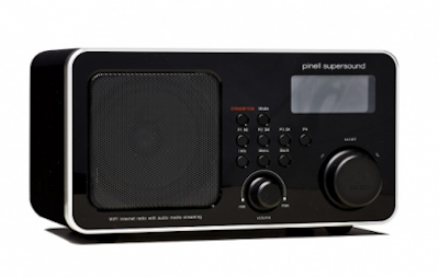 Pinell Supersound iRadio DAB /FM / Internetradio Svart