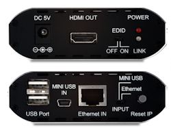 USB och LAN / Ethernet till HDMI